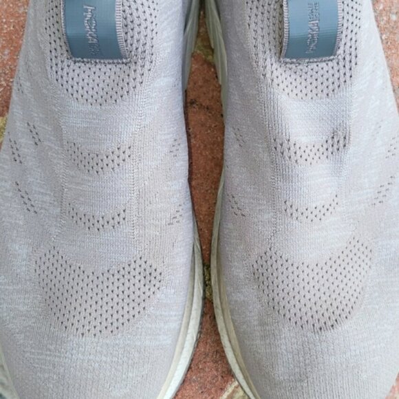 Hoka One CAVU 3 Slip On Athletic Tennis Shoe Gym Yoga Sneaker Lunar Gray Men 13 main image 6